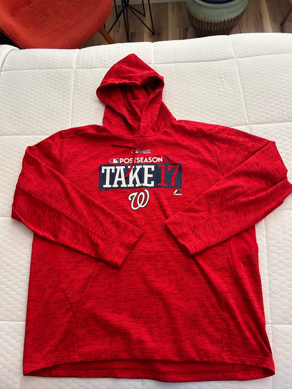 Majestic Washington Nationals Hoodie